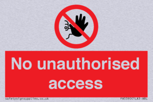 No unauthorised access